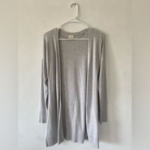 A new day size small, heather gray cardigan